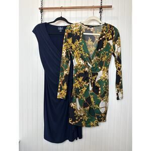 American Leaving & Blashe Dresses Ruched Mini & Knee Length Casual Bundle Sz 8/M